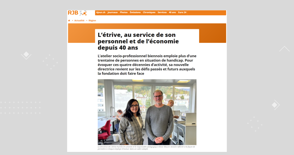étrive modèle article
